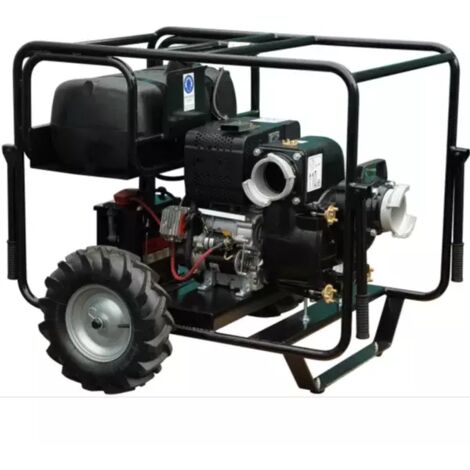 Motopompe gros débit 150m3/h diesel eaux très chargées WORMS
