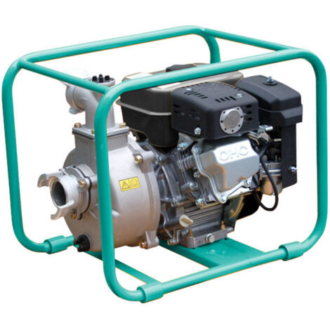 Motopompe thermique pour eaux claires – Débit 31,2 m3/h – Moteur 4 temps essence – Auto-amorçante – Hauteur manométrique 32 m