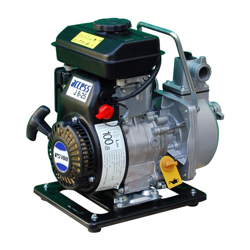 Motopompe thermique essence eaux peu chargées 133 L/min WORMS