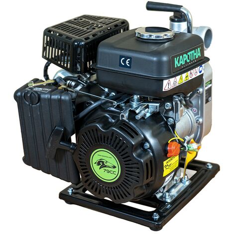Motopompe thermique professionnelle 4T OHV 38mm 10.000L/h 1,9cv - Kapotha FP15A