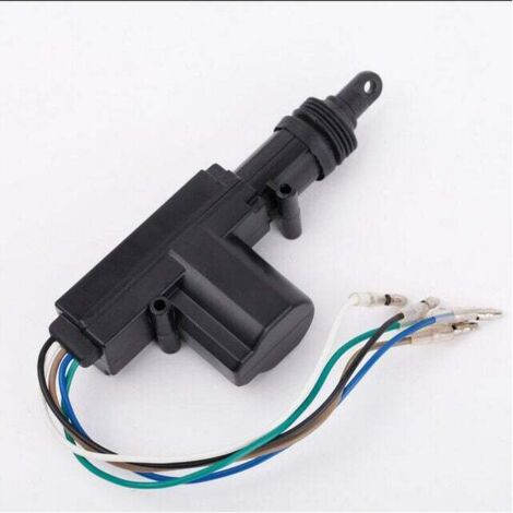 Motor actuador de cerradura de puerta eléctrica para automóvil de alta resistencia, 5 cables, 12 V