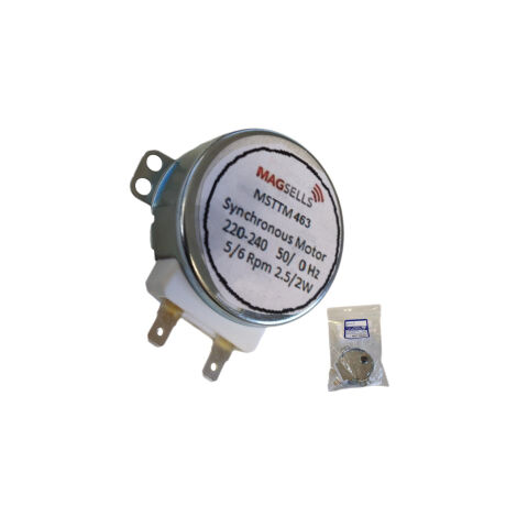 Motor de bandeja para microondas 481236158449, DA31-10107C ARISTON HOTPOINT, BAUKNECHT, BRANDT, CYLINDA, IGNIS, IKEA WHIRLPOOL,