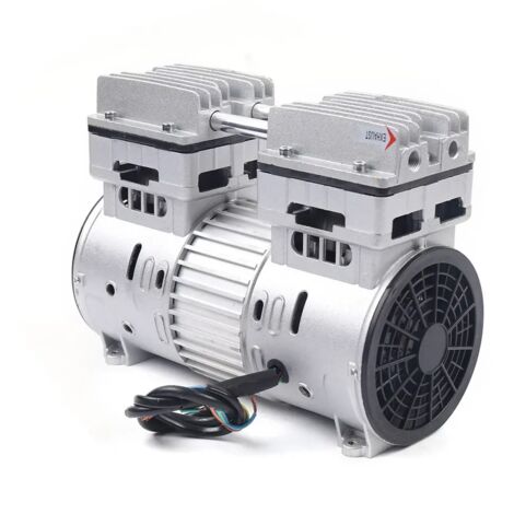 Motor de compresor silencioso, compresor sin aceite 8 bar, motor compresor aire, motor compresor silencioso, compresor de aire accesorios, 750 W/1 HP 145 L/min