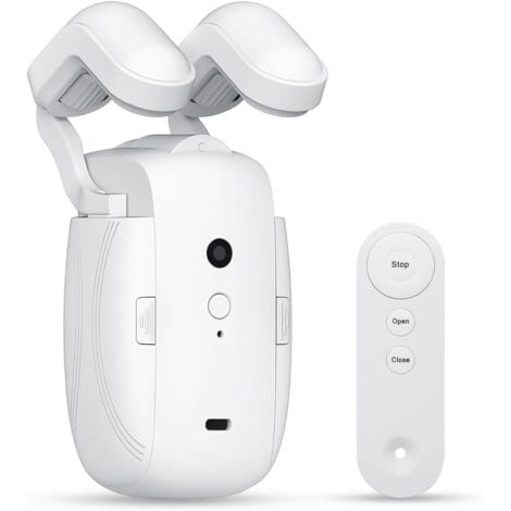 LARGEIGHT Motor de cortina eléctrica, control inteligente, control remoto de teléfono móvil con aplicación Tuya