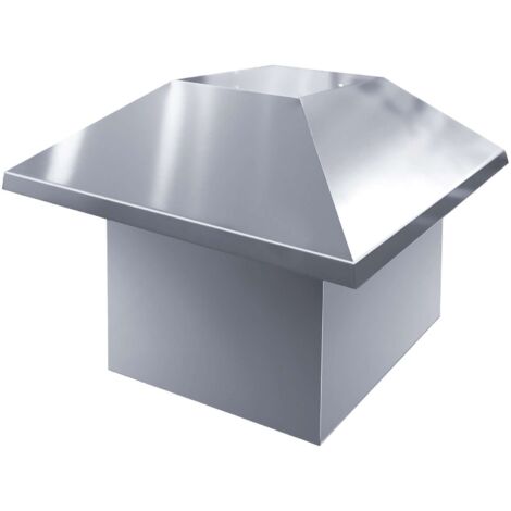 MOTOR DE EXTERIOR KUBIC - cm. 46x42 - Acero inoxidable - 1.000 m³/h