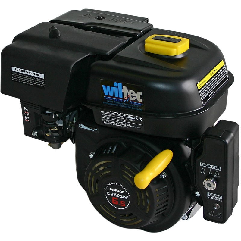 

Motor de gasolina LIFAN 168 4,8kW (6,5PS) 19,05mm con motor de kart E-Start