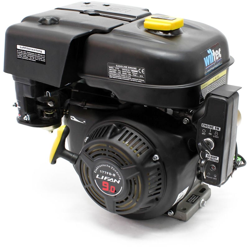 

Motor de gasolina LIFAN 177 6,6kW (9CV) con embrague en baño de aceite y E-Start
