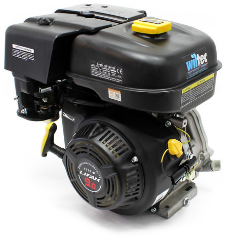Motor de gasolina LIFAN 177 de 6,6 kW (9 CV) de 4 tiempos y 25,4 mm de arranque manual con refrigeración por aire