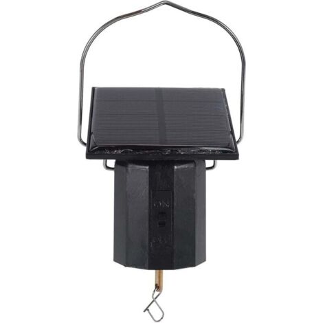 Motor de molino de viento KZQ, motor solar para exhibición colgante, motor de molino de viento giratorio con energía solar para campanas de viento