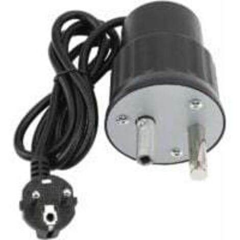 Motor eléctrico BOF para barbacoa, kit de aluminio para barbacoa de camping, carga nominal de 0 a 24 kg (enchufe UE)