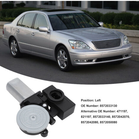 Motor eléctrico de 6 pines para elevalunas de Camry y Highlander, funcionamiento silencioso y duradero.