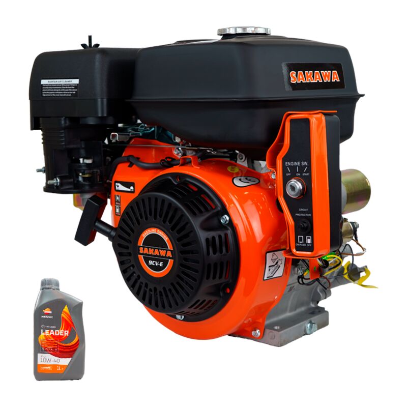 

Motor Gasolina 4 Tiempos 270CC 9 CV Arranque Eléctrico + Aceite