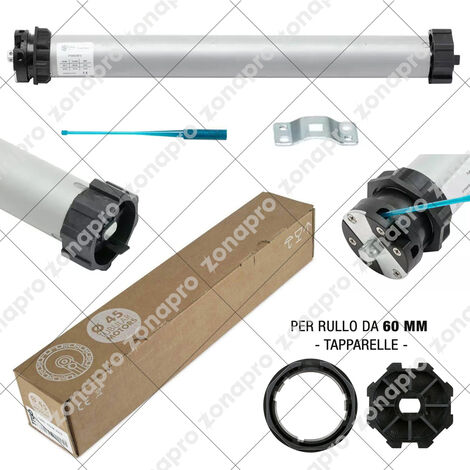 Motor-Getriebemotor für Rollläden, elektrischer Rollladen, 70 kg, 30 Nm