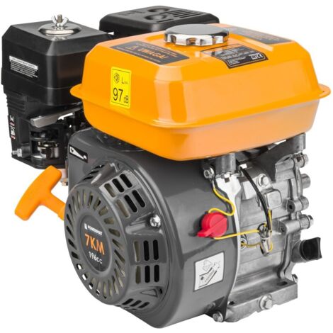 Produktbild von 7,5 PS Elektrostart-Benzinmotor 4-Takt – 210 Ccm, Für Go-Kart, Logsplitter Uvm.