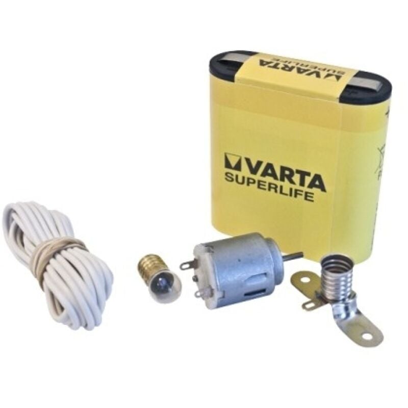 Hepoluz - Motor manualid. c/lamp casq. int. kit escolar 20501