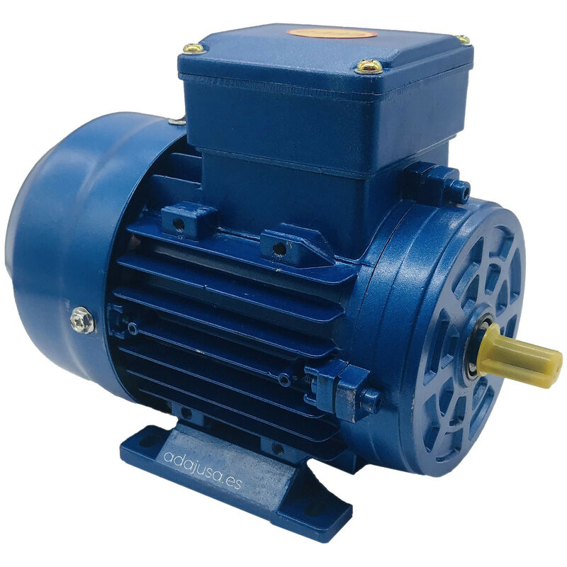 

Generico-mot - Motor monofásico 0,09Kw 0,12CV 230V 1500 rpm medio par de arranque, Brida B3 patas