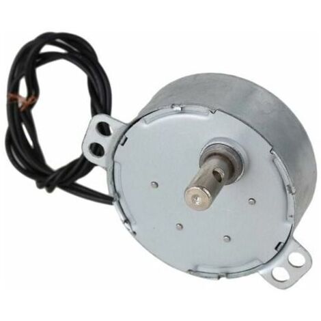 Motor síncrono AC 220/240 V – Velocidad 1518 rpm – Frecuencia 50/60 Hz – Sentido de giro CW/CCW – Potencia 4 W – Modelo TYC-50 – Par motor 1,5 kgf.cm.