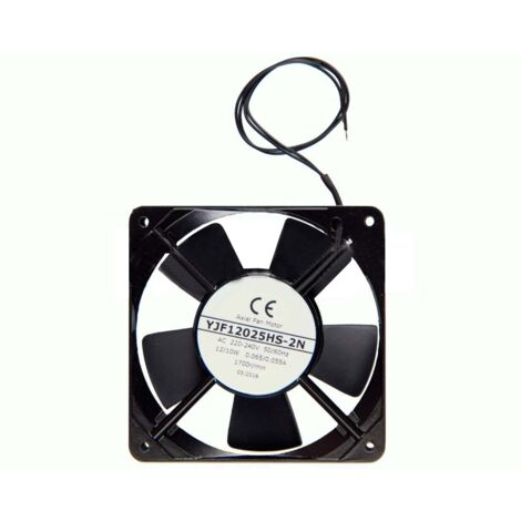 Motor Ventilador 120x120x25 -5 mm 12/10 W