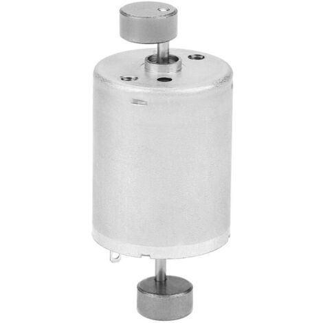 Motor vibratorio de CC de 12 V y 31 mm con doble eje y fuerte vibración.