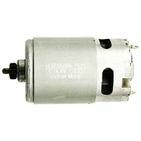 Motor ZVD de 13 dientes y 14,4 V para Bosch GSR GSR14.4-2-Li PSR14.4 Li-2 - Repuestos duraderos para taladros eléctricos y herramientas eléctricas de metal - Accesorios de repuesto