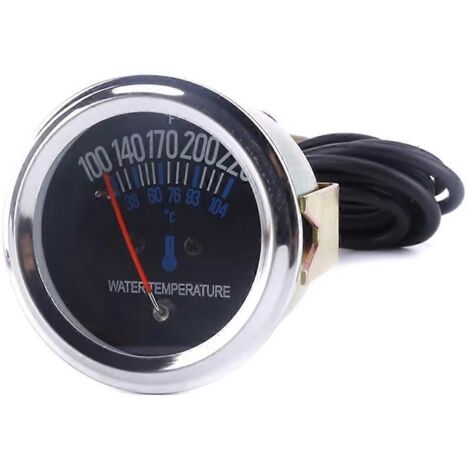 Motorcycle Car Water Temp Gauges Mechanical Fahrenheit and Celsius--