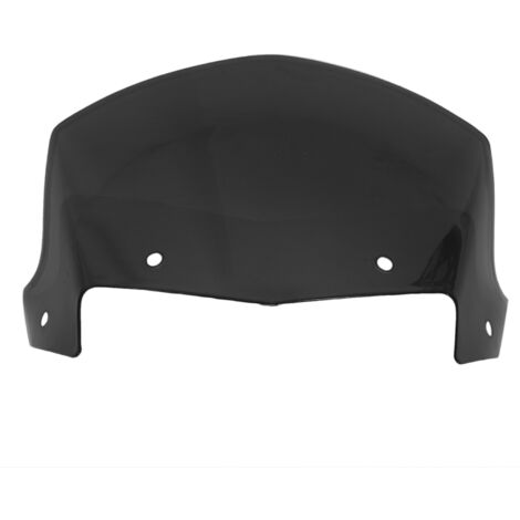 TLILY Motorcycle Headlight Fairing Transparent Brown Windshield for Ybr 125 2014-2017