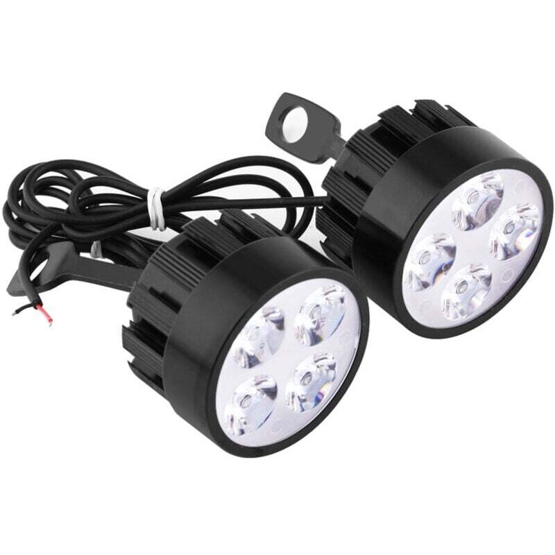 Image of Motorcycle LED Projector 1 Pair Universal&hellip;