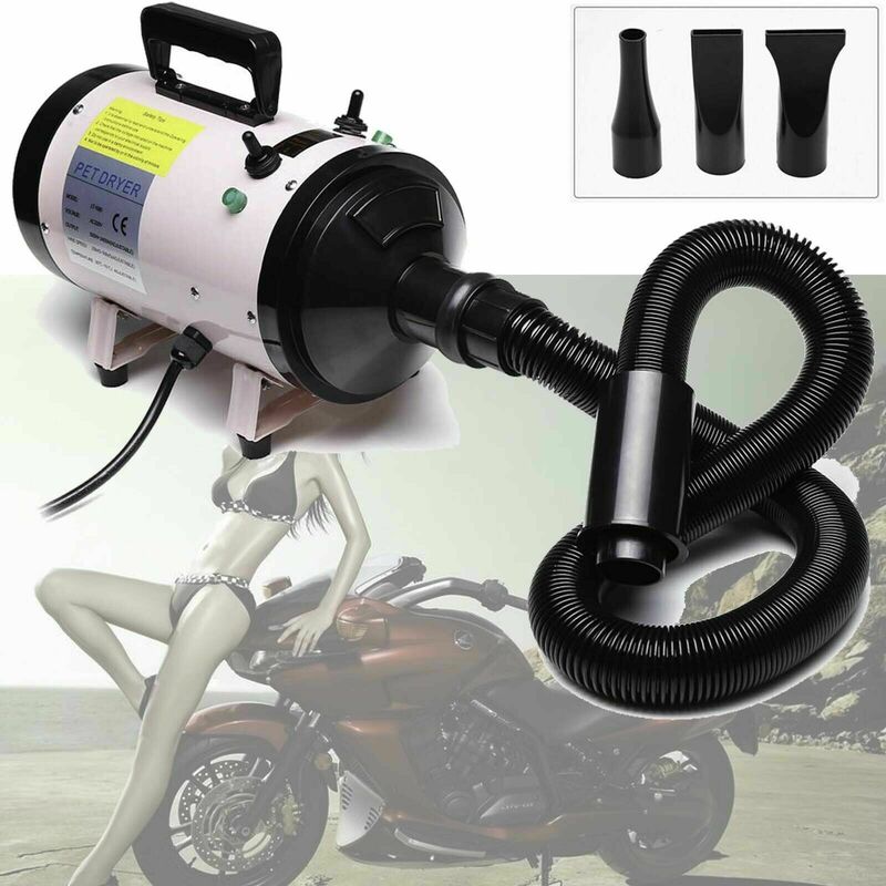 Pet Dryer Portable Car Dryer Bike Motorcycle Power Dryer Blower Blaster Duster UK