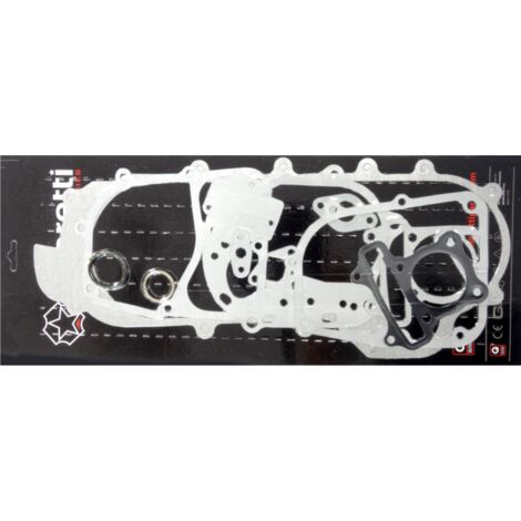 Motordichtungssatz für 80-cm³-4-Takt-Roller, Motordeckellänge 430 mm