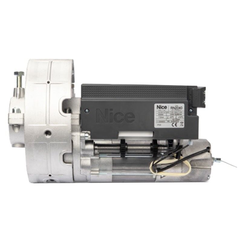 Motoréducteur électromécanique irréversible Nice Rondo pour volets roulants équilibrés 180Kg RN2040