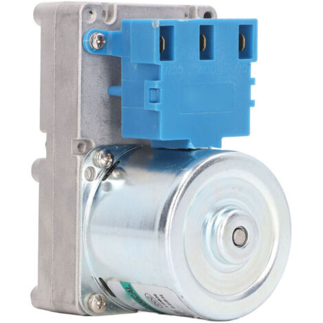 Motore a vite senza fine ad alta conduttività da 20 W per stufe a pellet, caminetti elettrici, forni, armadietti per bevande, AC 220 V, 3 giri/min (200 kg.cm)