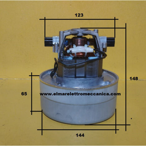 Motore Aspirapolvere 1200 W Bistadio 230 V Monofase 05C