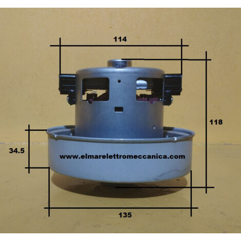 Motore Aspirapolvere 1600 W Monostadio 124