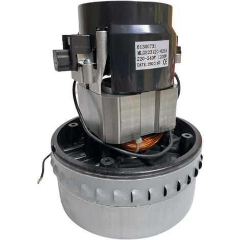 Motore Aspirapolvere AspiraLiquidi Bidone Industriale 1200 W Auto, Compatibile con Karcher Ipc Soteco Ghibli Wirbel Elsea Lavor Bm2, Universale