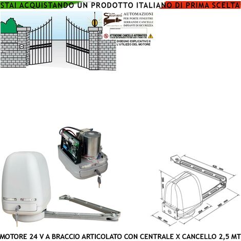 Motore Elettrico Reversibile Assemblato 220V 230V MOBY Ricambio