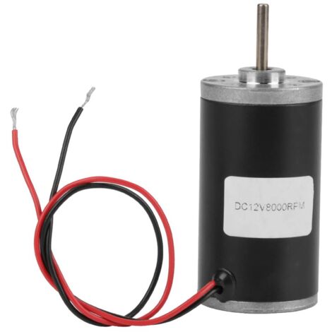 Motore CC a magneti permanenti 31ZY con spazzole di carbone CW/CCW (12 V 8000 giri/min)