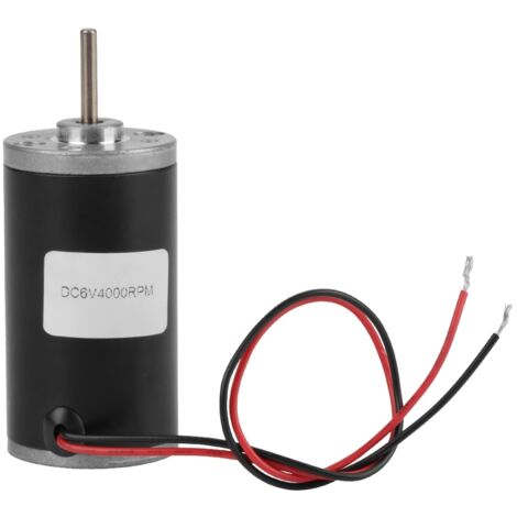 Motore CC a magneti permanenti 31ZY con spazzole di carbone CW/CCW (6 V 4000 giri/min)