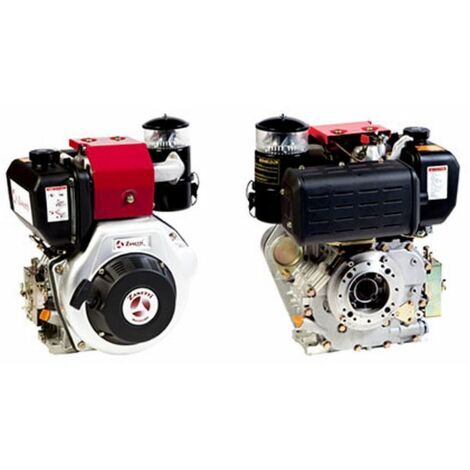 Motore completo motocoltivatore ZANETTI DIESEL ZDM86C1MEV conico avviamento elettrico