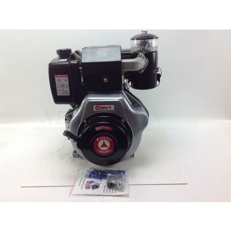 Motore completo motocoltivatore ZANETTI DIESEL ZDM86C1MV conico avv. manuale