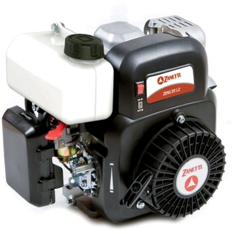 Motore completo motozappa motopompa benzina ZANETTI ZEN130L1 albero Ø 15