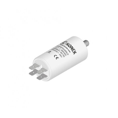 Motore di lavoro condensatore 7uf 450vac Faston 28x55mm M8 Ct7mf450v/faston