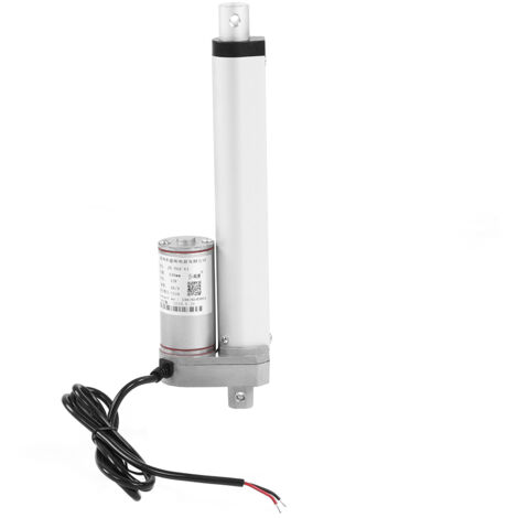 Motore di sollevamento elettrico attuatore lineare da 12 V, forza 750 N, corsa 150-700 mm, staffa di supporto da 150 mm