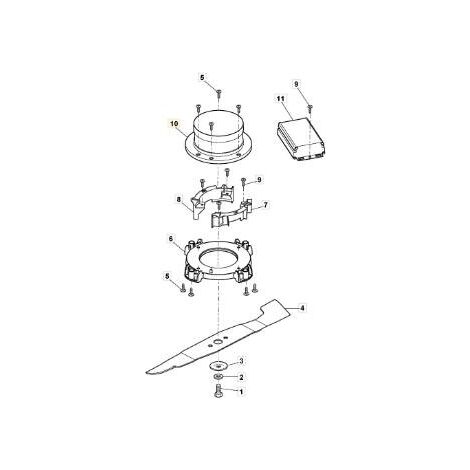 MOTORE ELET.BATTERIA 48V x SLM 340-380 ORIGINALE STIGA - 118563519/0