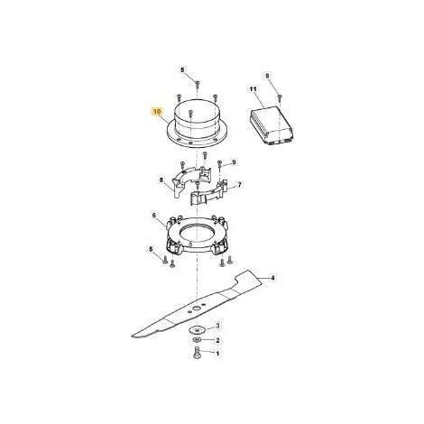 MOTORE ELET.BATTERIA 48V x SLM 420 ORIGINALE STIGA - 118563520/0