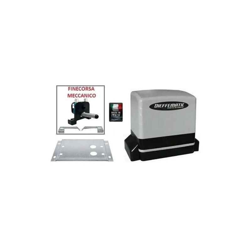 Motore Elettrico Scorrevole Apri Cancello 600kg 230v 220v Attuatore...