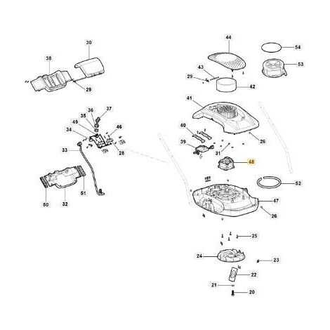 MOTORE ELETTRICO T 300 Li 20 ORIGINALE STIGA - 118811452/0