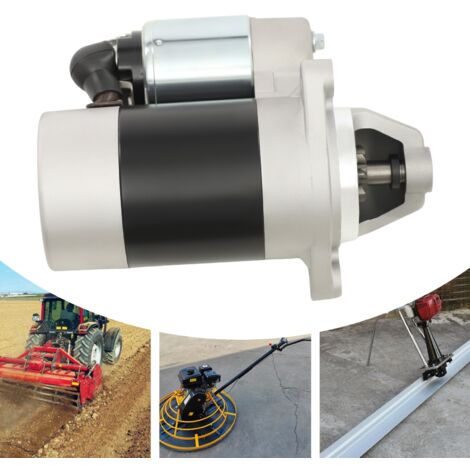 Motore generatore diesel raffreddato ad aria 170F/178F/186F/188F 12V motore ingranaggi 8 denti