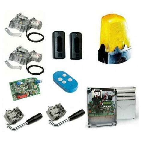 Motore Interrato Con Encoder Kit 2 Pezzi Per Cancelli A Battente Fino A 3,5 M Per Anta FROG-AE