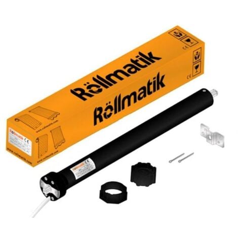 ROLLMATIK Motore per tapparelle con finecorsa meccanici. Portata 50 Nm - 100 Kg