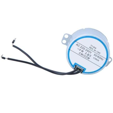 Motore sincrono TY-50A CW/CCW, telecomando, motore giradischi, ventola per testa mobile 220-240 V, 3 giri/min